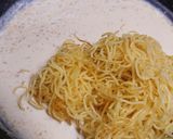 簡単！すりゴマと牛乳DE汁かけ焼きそば♪作り方4写真