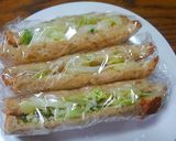ごま食パンの野菜サンド作り方9写真