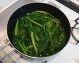 ほうれん草の大量消費にジェノベーゼ作り方2写真