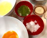しっとりふわふわ抹茶シフォンケーキ17㌢作り方1写真