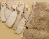アス飯にも！サラダチキンのパスタ作り方1写真