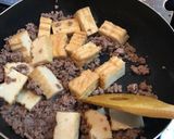 厚揚げとひき肉の炒め煮作り方3写真