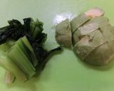 電子レンジで青菜とアボカドの茶碗蒸し作り方2写真