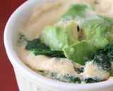 電子レンジで青菜とアボカドの茶碗蒸し作り方5写真