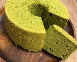 しっとりふわふわ抹茶シフォンケーキ17㌢作り方14写真