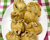 ひじきと鶏挽肉の袋煮作り方4写真