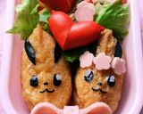 キャラ弁　イーブイ派生　＊ニンフィア＊作り方26写真