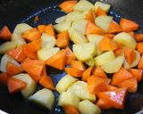 フライパンで味噌汁。作り方2写真