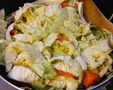 フライパンで味噌汁。作り方3写真