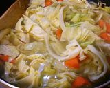 フライパンで味噌汁。作り方4写真