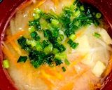 優しい味♫大根と人参のお味噌汁作り方4写真