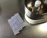 フープロでタルト無しベイクドチーズケーキ作り方1写真