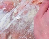 鶏むね肉deカツレツ♪バターソースたる添作り方14写真