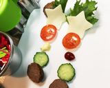 お弁当用★ミートボールでハンバーガー★作り方4写真