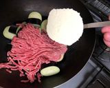 麻婆春雨、茄子、豆腐作り方2写真