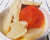 手羽先と大根の簡単スープ作り方10写真