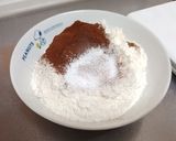 バレンタインに♡マーブルチョコマフィン♡作り方1写真