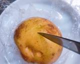 簡単レンチンじゃがいもとゆで卵のマヨ焼き作り方1写真