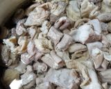 白モツのトリッパ風トマト煮込み☆彡作り方1写真
