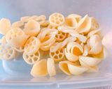 おつまみ✨マカロニチップス！コンソメのり作り方1写真
