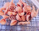 おつまみ✨マカロニチップス！コンソメのり作り方3写真