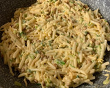 節約メニュー☆もやしと納豆のお好み焼き風作り方3写真