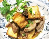 厚揚げと豚肉のベトナム風煮物作り方10写真