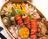 飾り切り（人参・キュウリ）お弁当に♪作り方10写真