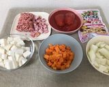 具だくさん！ミネストローネ作り方1写真