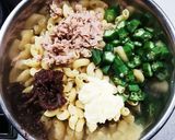 簡単おかず☆マカロニサラダ梅マヨ作り方3写真