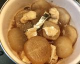 大根と油揚げの煮物➕いりこも少々作り方5写真