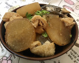大根と油揚げの煮物➕いりこも少々作り方6写真