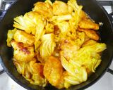柔らか鶏むね肉スキレットチーズタッカルビ作り方12写真