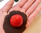 電子レンジで簡単！白玉粉で いちご大福作り方3写真