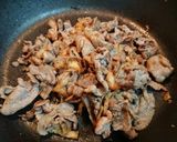 豚肩ロースと揚げのハニーソイソース炒め作り方5写真