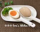 ゆで卵de簡単おつまみ☘️デミグラチーズ作り方10写真