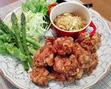 鰹節で旨パリ！鶏の唐揚げネギソース作り方7写真