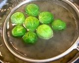 芽キャベツのアンチョビ風味パスタ作り方3写真