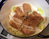 素朴な味♡白菜と厚揚げの煮物作り方2写真