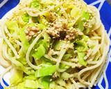 電子レンジだけで!キャベツとツナのパスタ作り方6写真