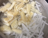 ♡簡単すぎ！大根と油揚げのお味噌汁♡作り方2写真