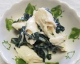 ☆わかめ・鶏ささみ♪おつまみさらだ☆作り方4写真