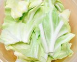 簡単副菜☆春キャベツのしらす和え作り方1写真