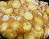 新じゃがと鶏肉の甘辛煮作り方5写真