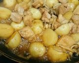 新じゃがと鶏肉の甘辛煮作り方8写真
