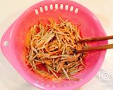 レンジで簡単！味染み胡麻マヨごぼうサラダ作り方10写真