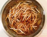 レンジで簡単！味染み胡麻マヨごぼうサラダ作り方4写真