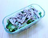 小松菜とテリヤキチキン(切落し)のサラダ作り方7写真