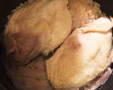 炊飯器☆炊き込みチキンライス もち麦入り作り方3写真