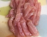 長芋と鶏胸肉のバタぽん炒め作り方1写真